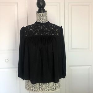Lace Detail Blouse